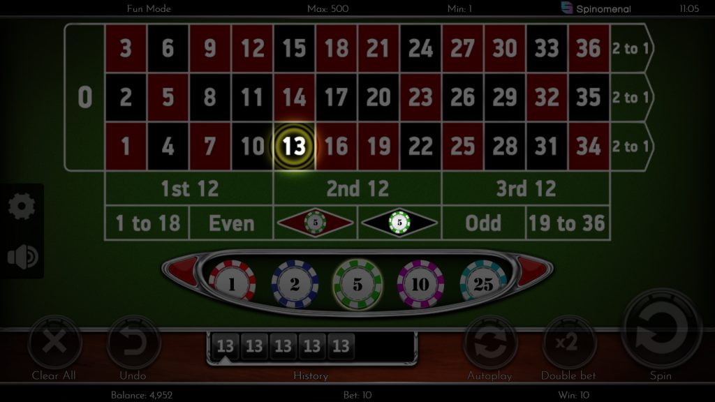 Win Table