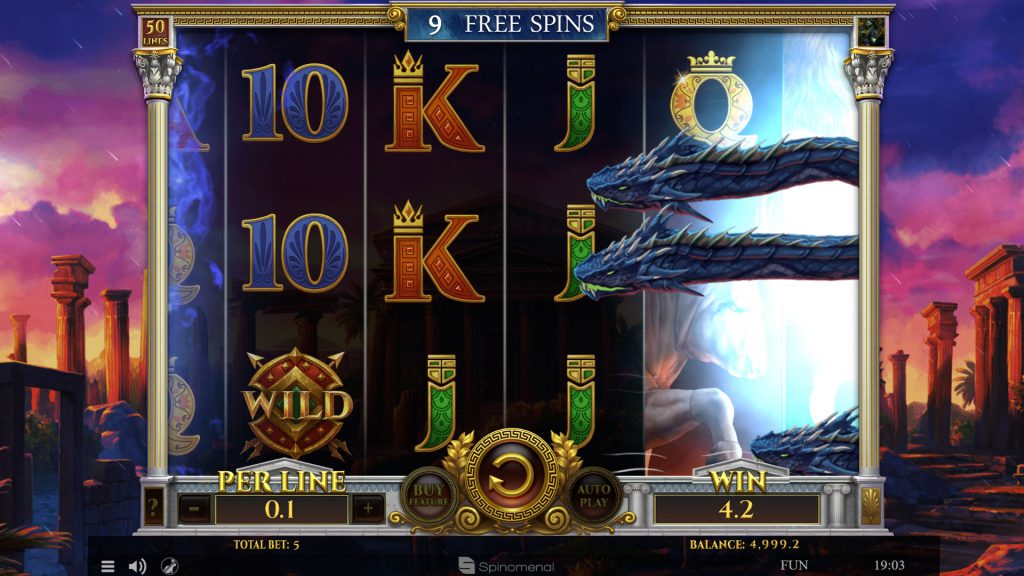Free spins - Moving Reels