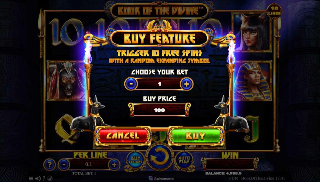 Buy Feature